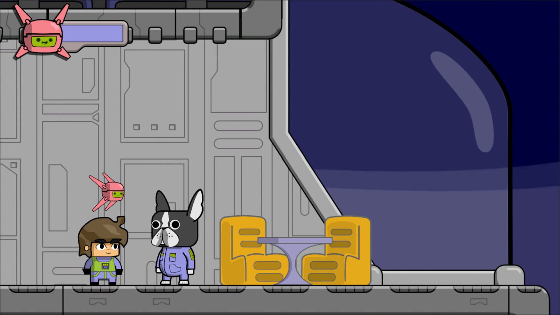 Wolfstar Adventures in the Inu System - Screenshot