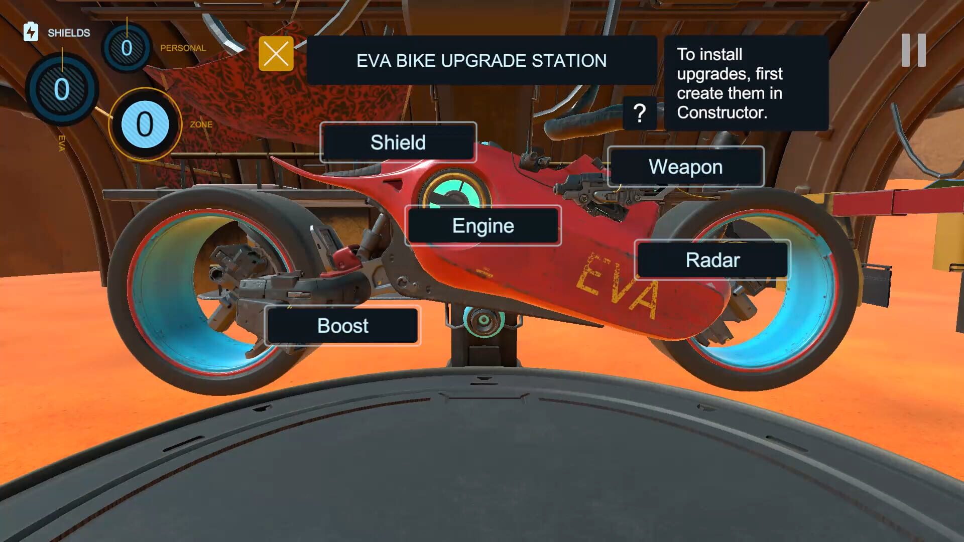 Wega: Lost in the Outer Reaches - Screenshot