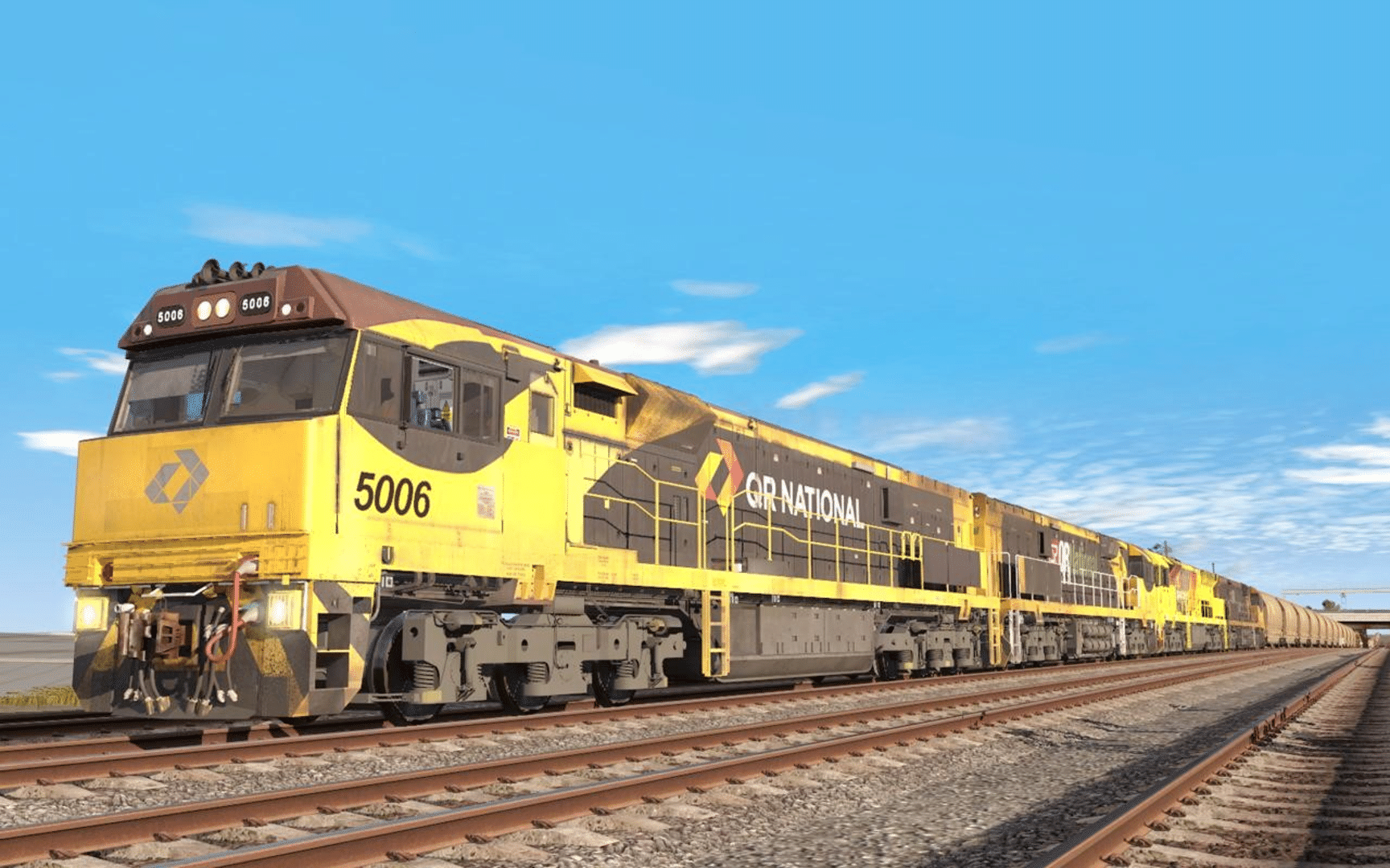 Trainz Railroad Simulator 2019: QR National GE C44aci screenshot