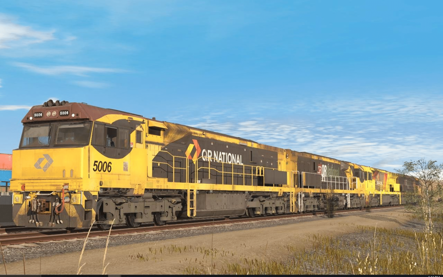 Trainz Railroad Simulator 2019: QR National GE C44aci screenshot