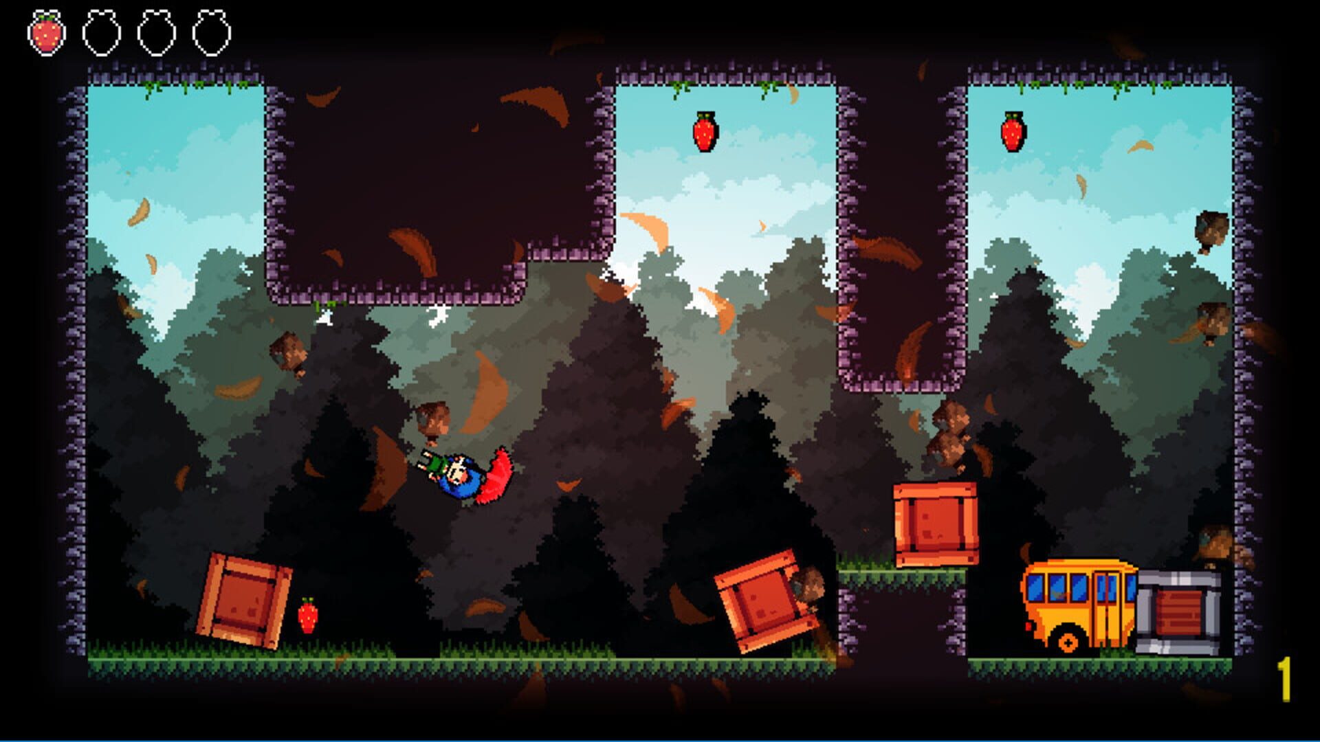 Flying Umbrella - Screenshot