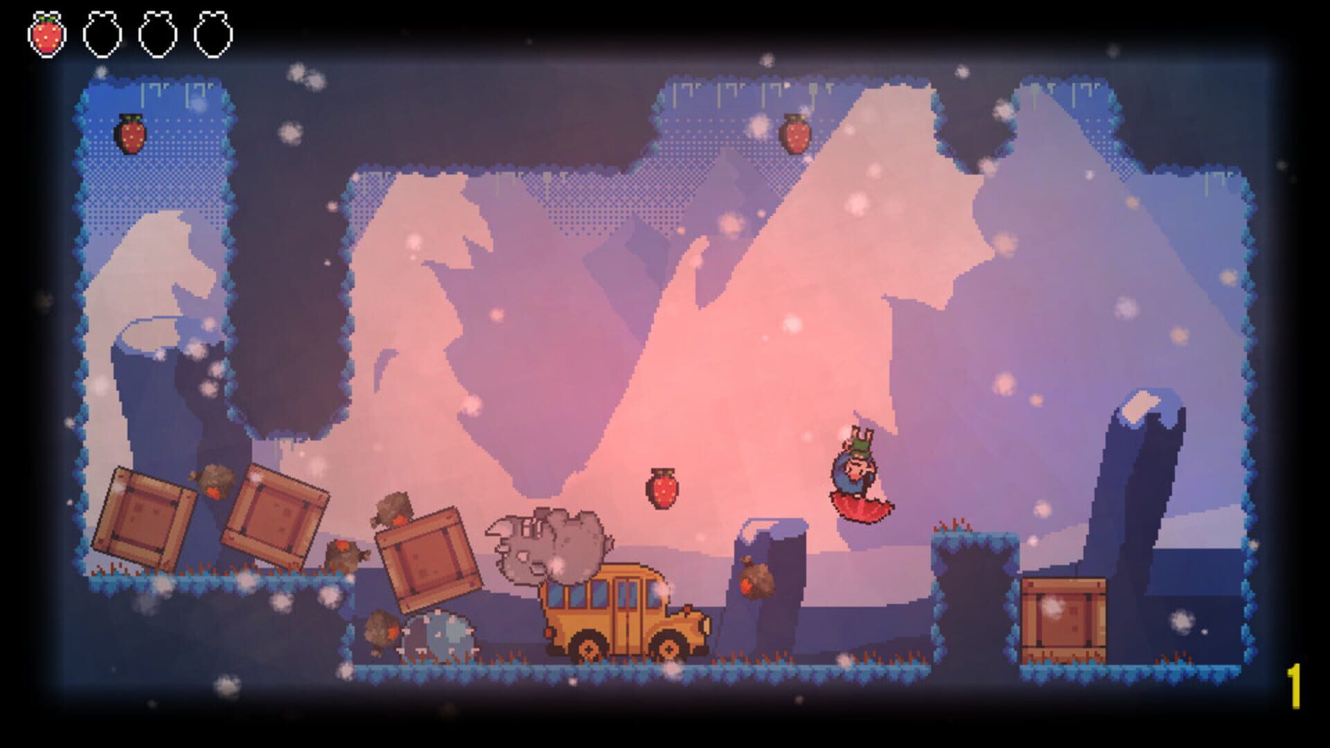 Flying Umbrella - Screenshot