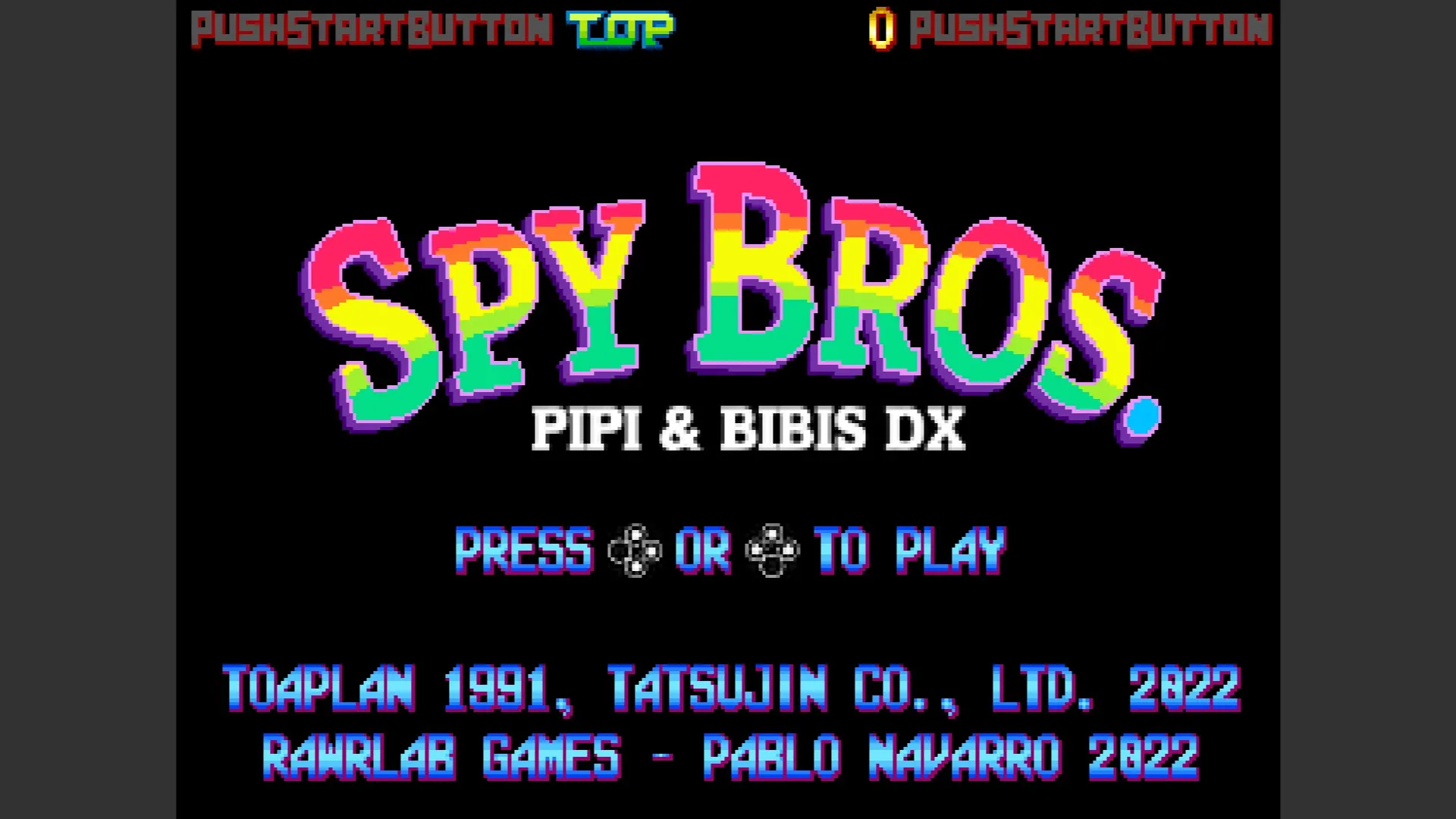 Captura de pantalla - Spy Bros.: Pipi & Bibi's DX