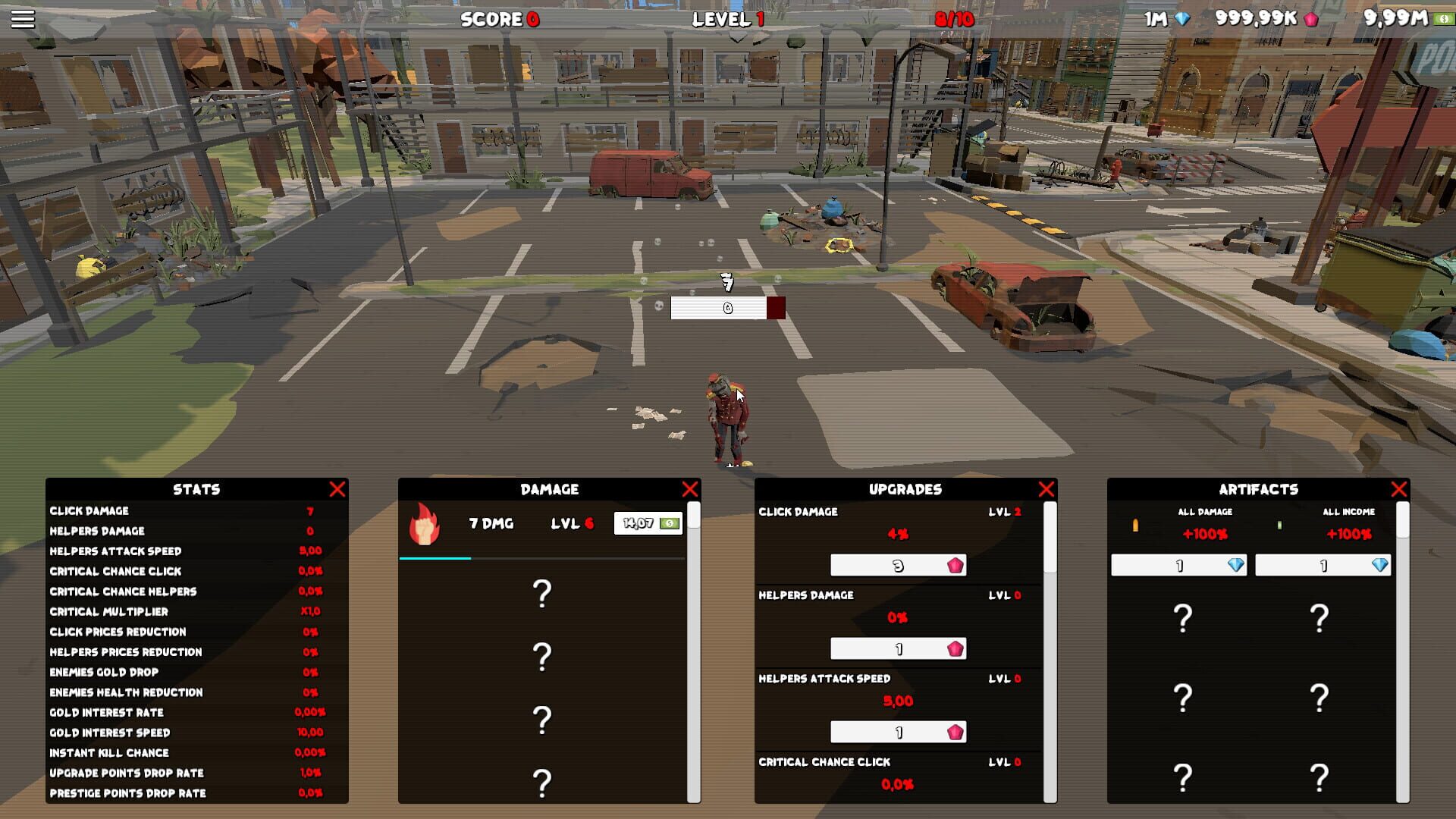 Idle Zombies Clicker - Screenshot