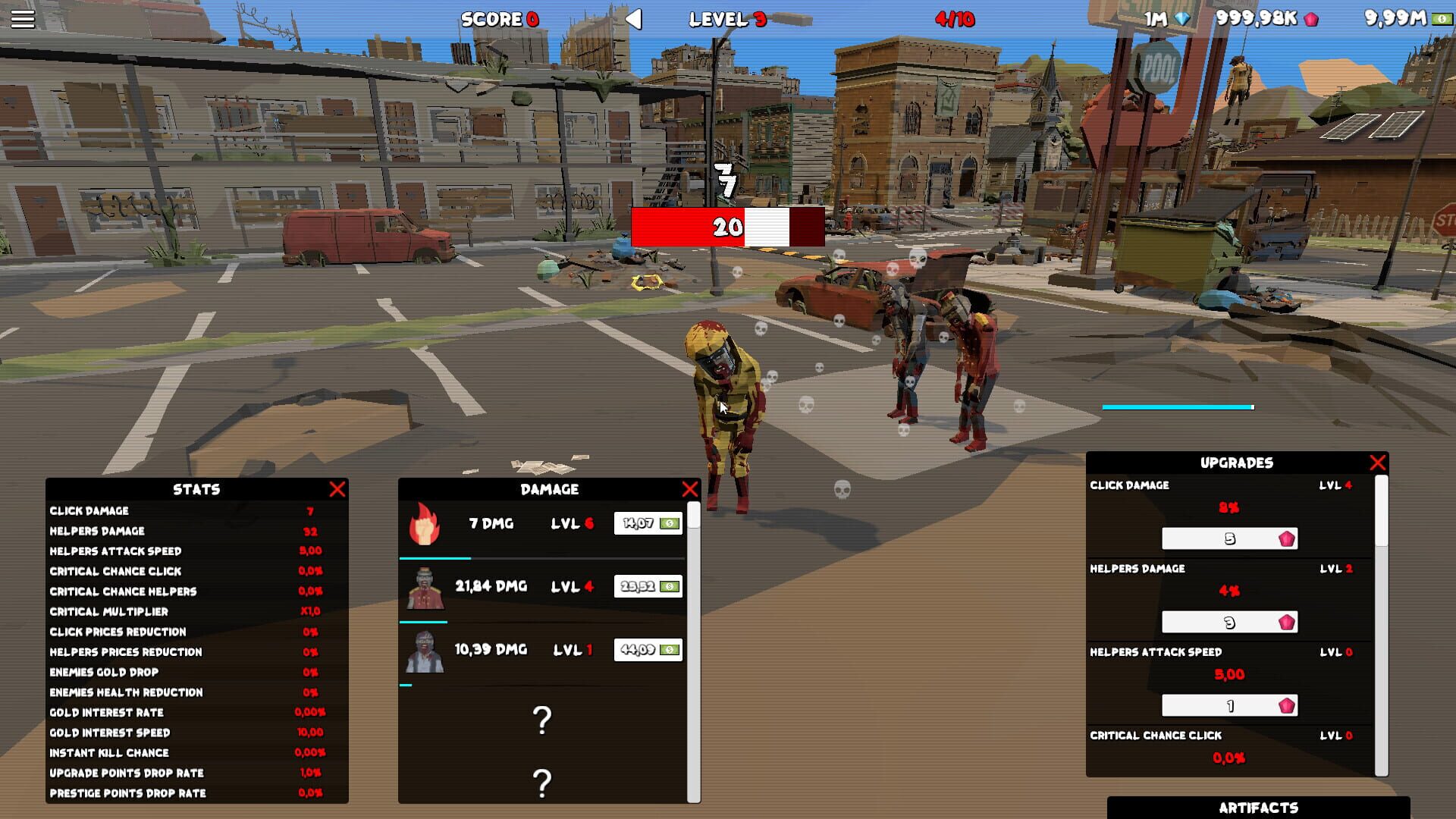 Idle Zombies Clicker - Screenshot