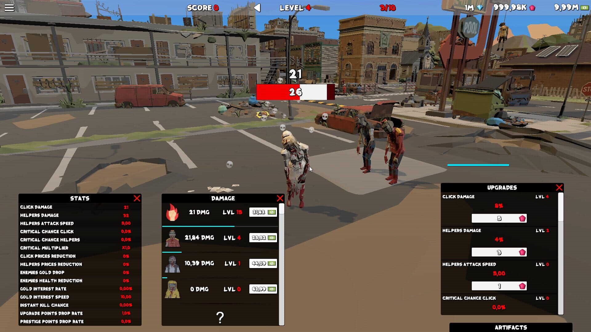 Idle Zombies Clicker - Screenshot