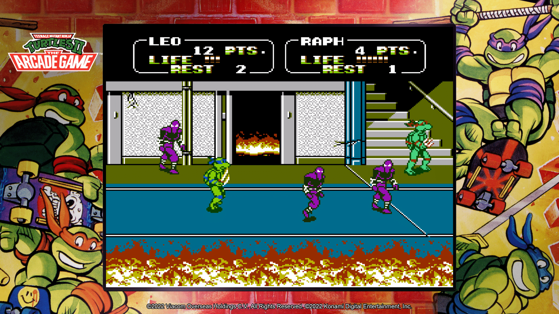 Teenage Mutant Ninja Turtles: The Cowabunga Collection screenshot