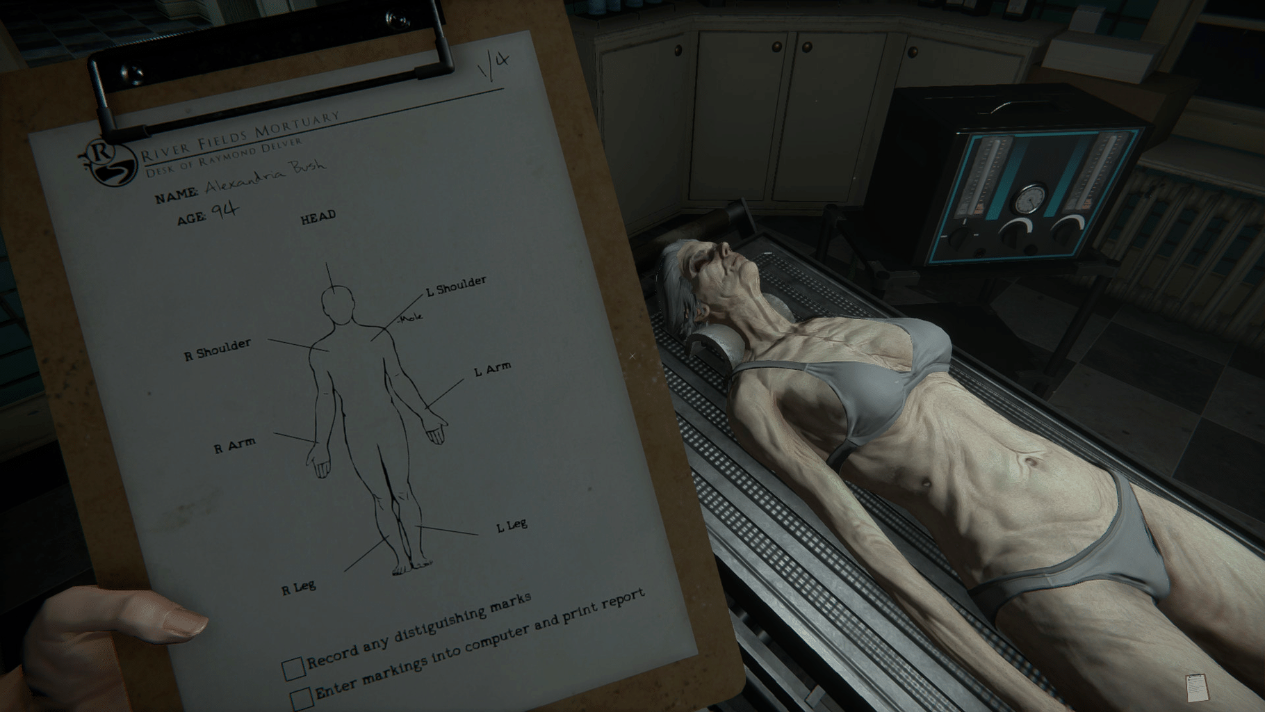 The Mortuary Assistant screenshot