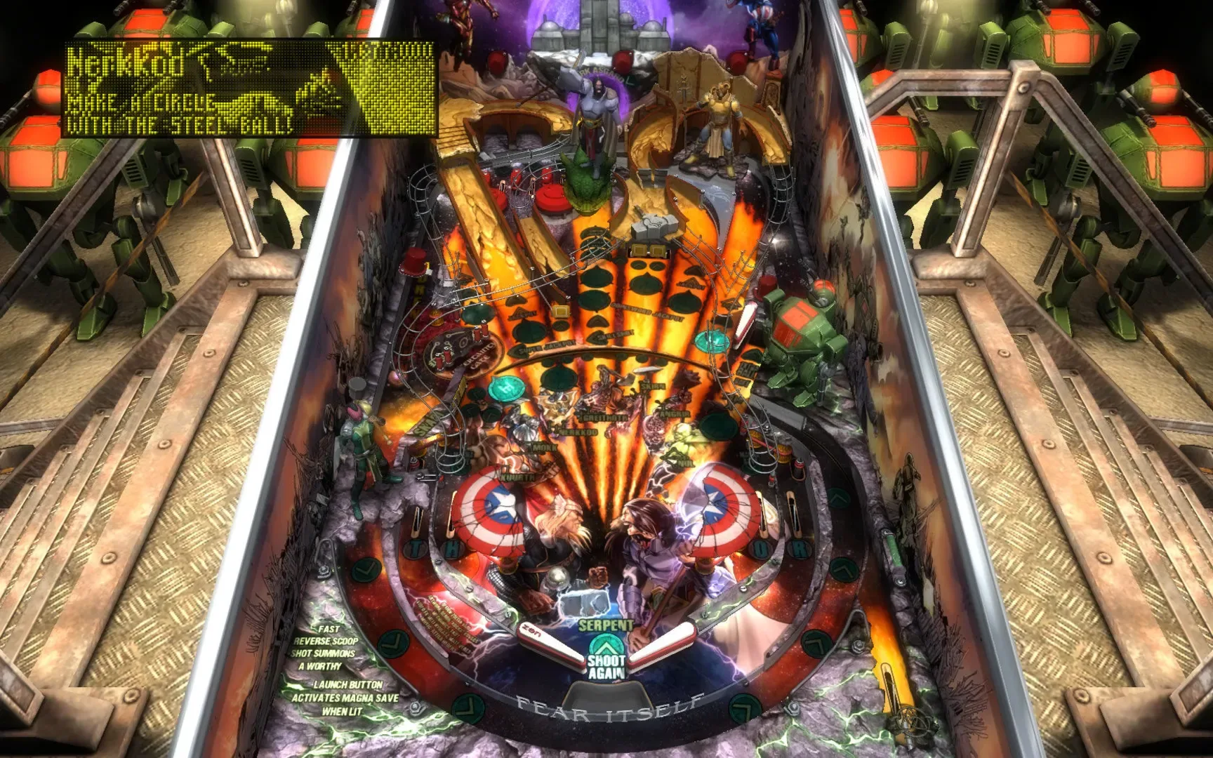 Captura de pantalla - Marvel Pinball: Avengers Chronicles