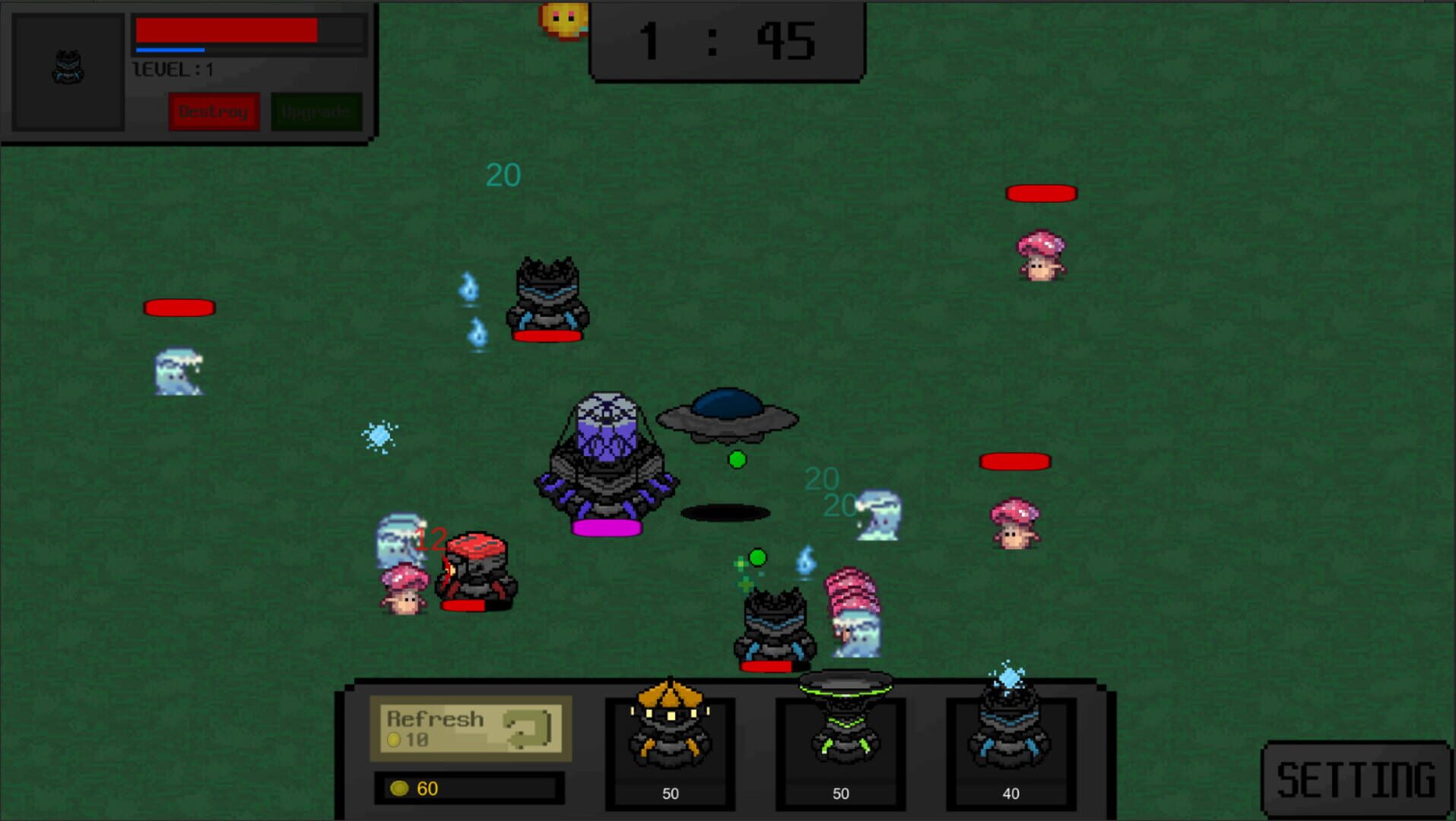 Tend - Screenshot