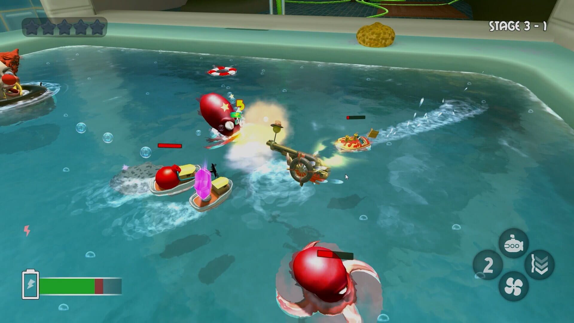 Smash Boats: Waterlogged Edition - Screenshot