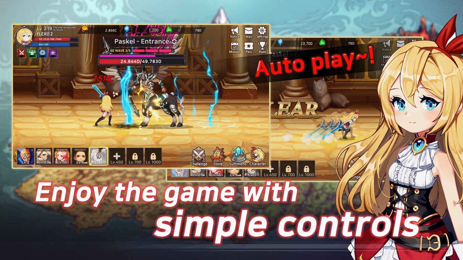 Blade Girl: Idle RPG - Screenshot