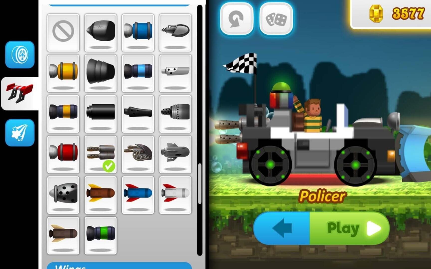 Block Game: Mine, Craft and Drive - Screenshot
