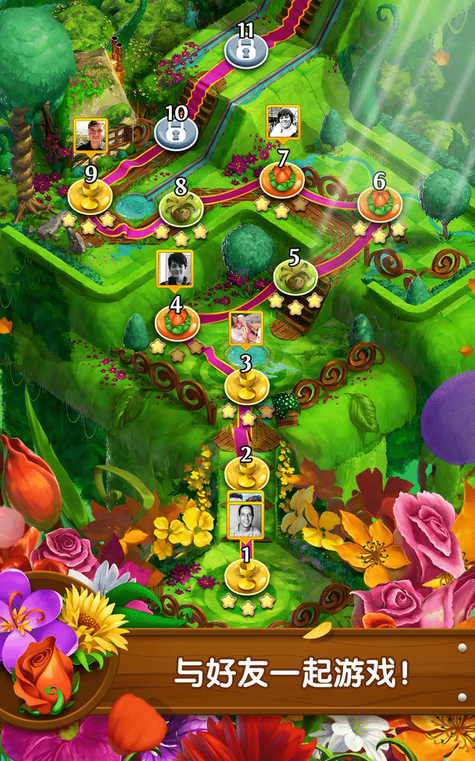 Blossom Blast Saga screenshot