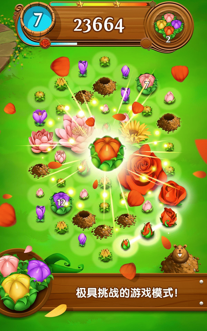 Blossom Blast Saga screenshot