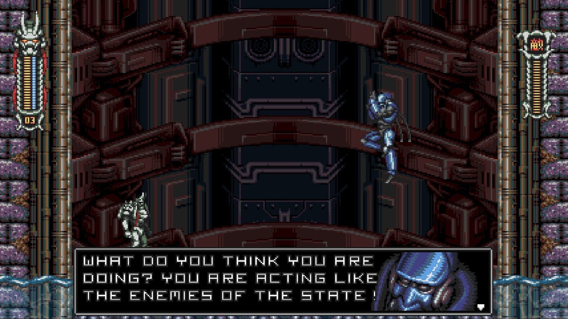 Captura de pantalla - Vengeful Guardian: Moonrider