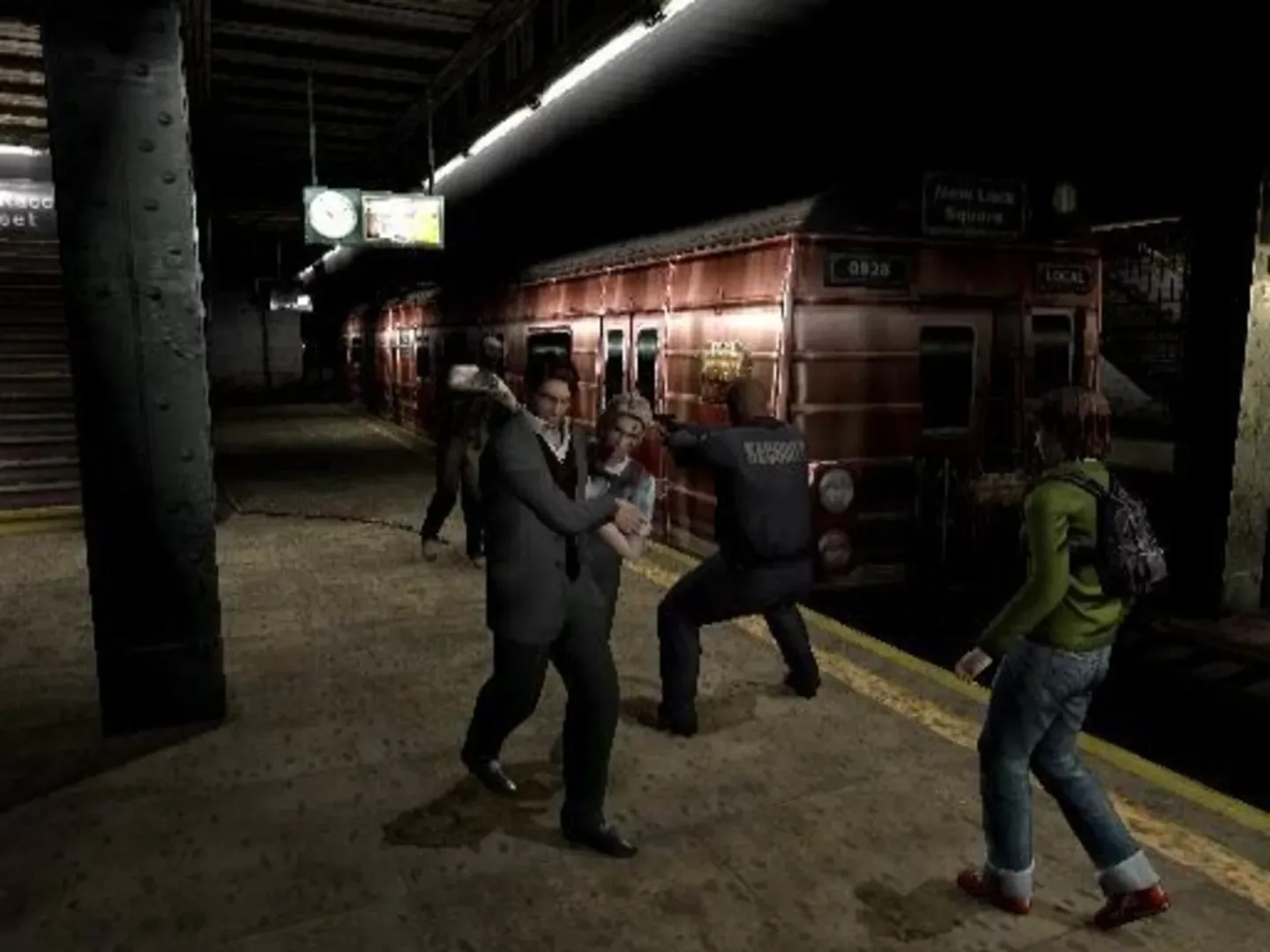 Captura de pantalla - Resident Evil Outbreak
