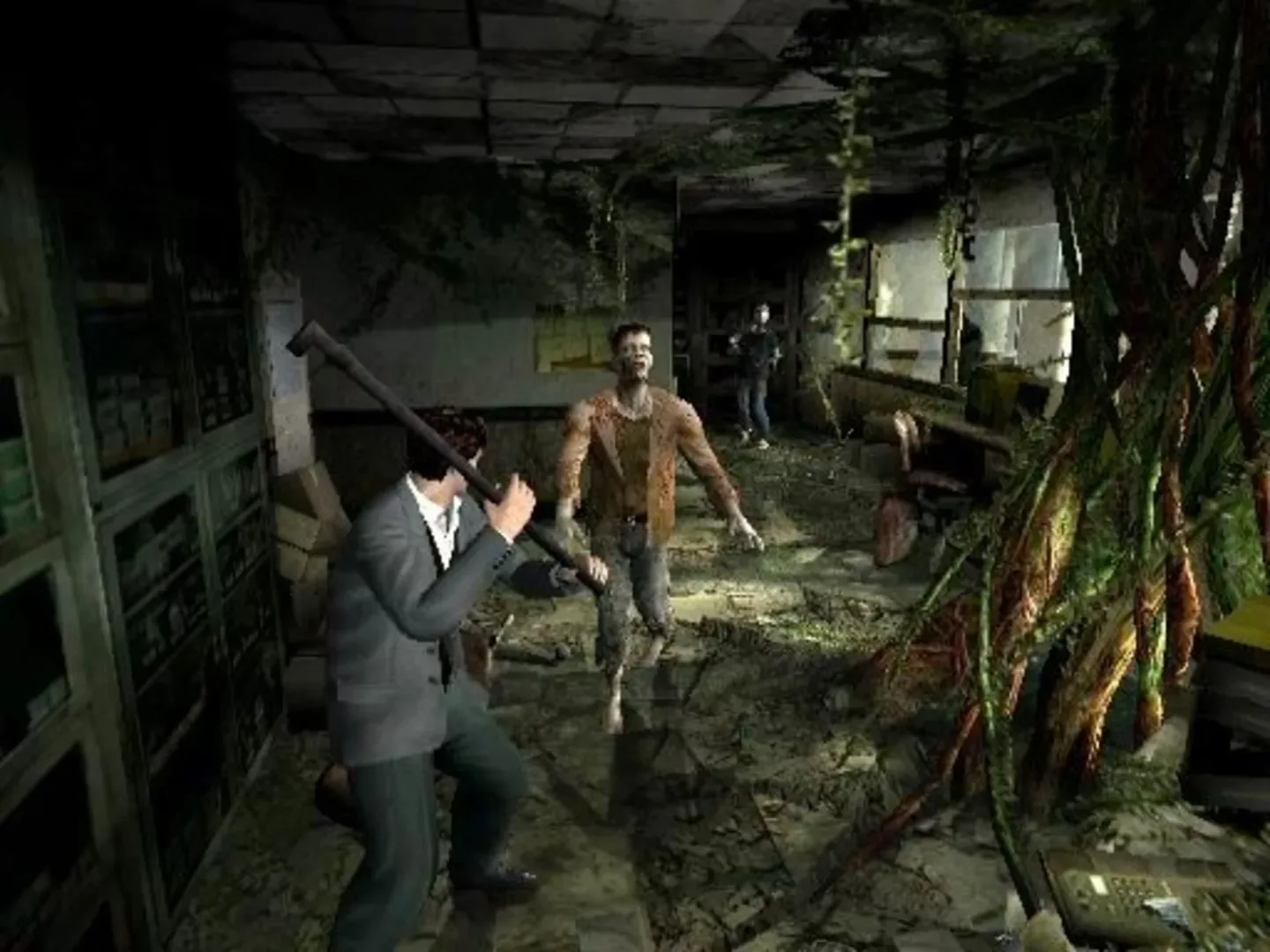 Captura de pantalla - Resident Evil Outbreak