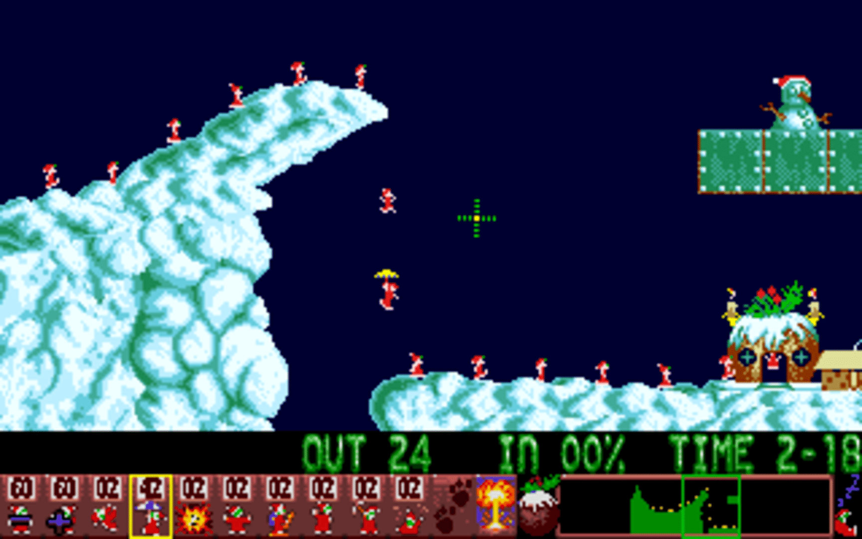 Holiday Lemmings screenshot