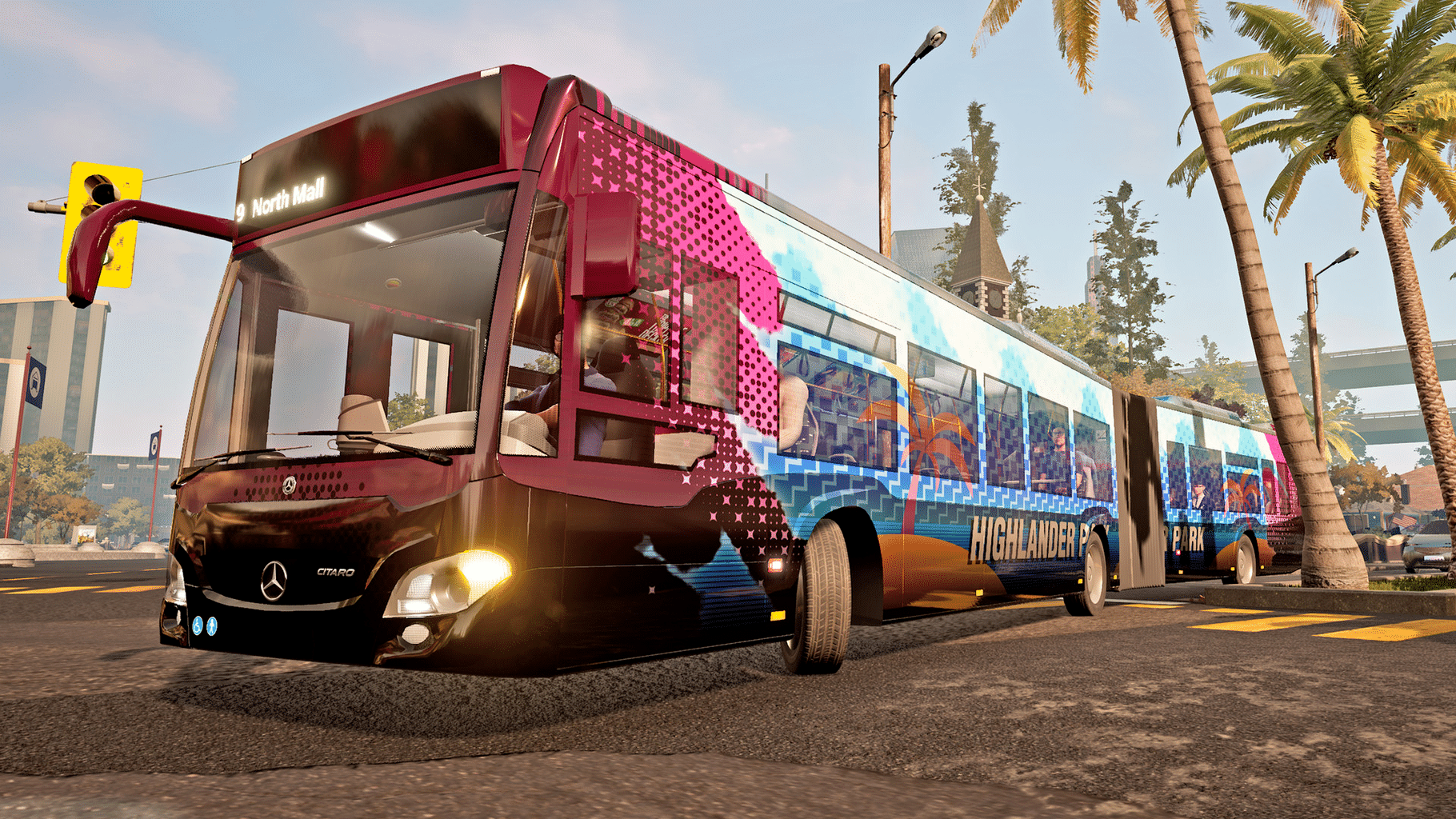 Bus Simulator 21: Angel Shores Insider Skin Pack screenshot