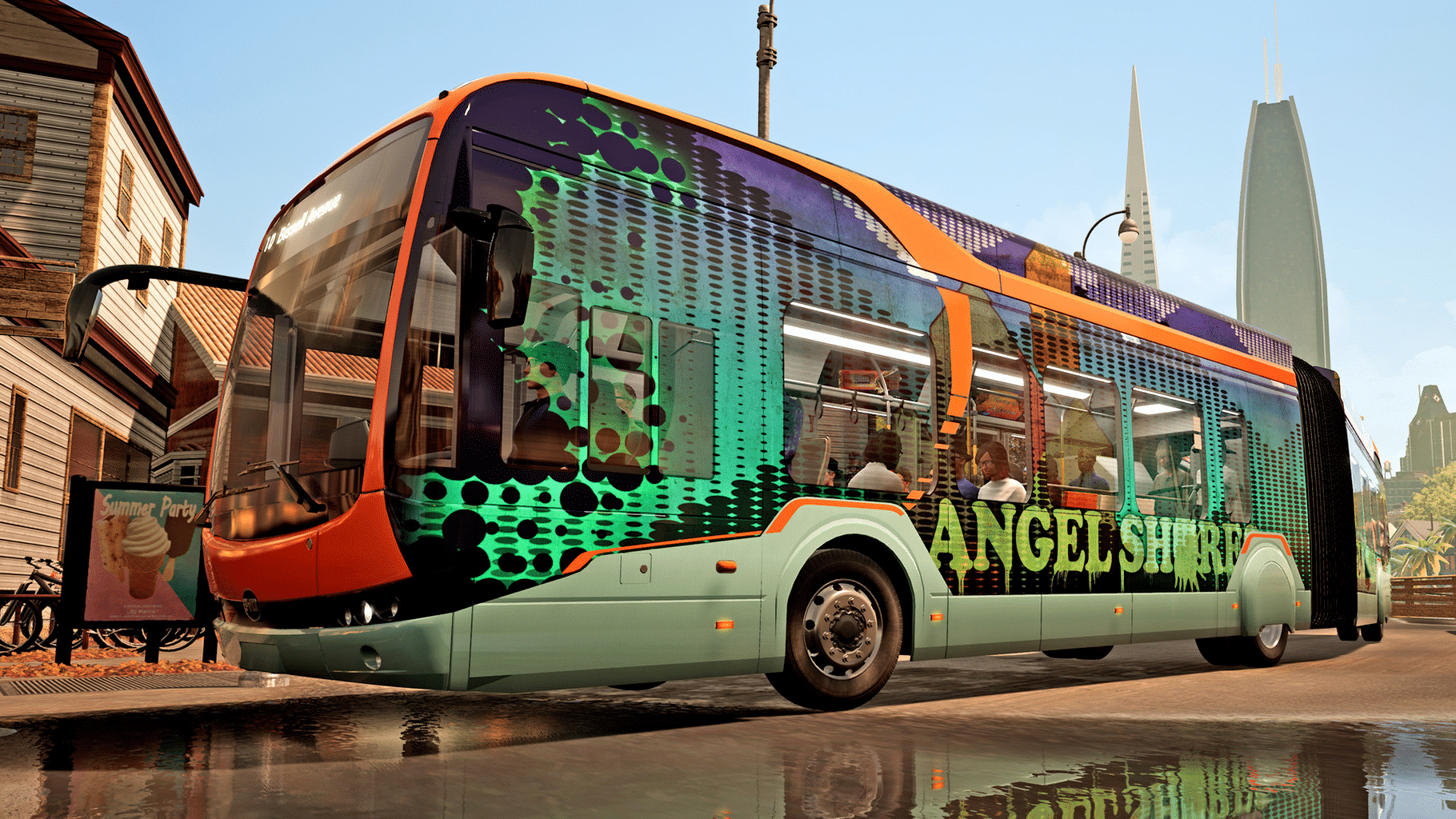 Bus Simulator 21: Angel Shores Insider Skin Pack screenshot