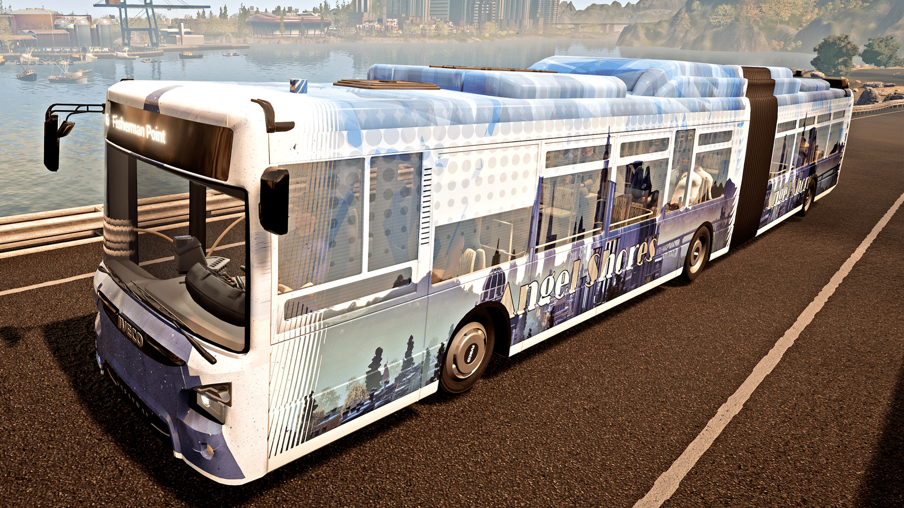 Bus Simulator 21: Angel Shores Insider Skin Pack screenshot