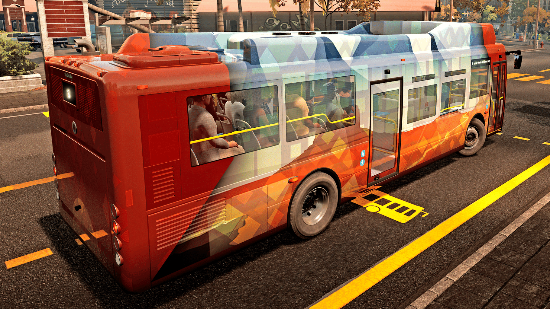 Bus Simulator 21: USA Skin Pack screenshot