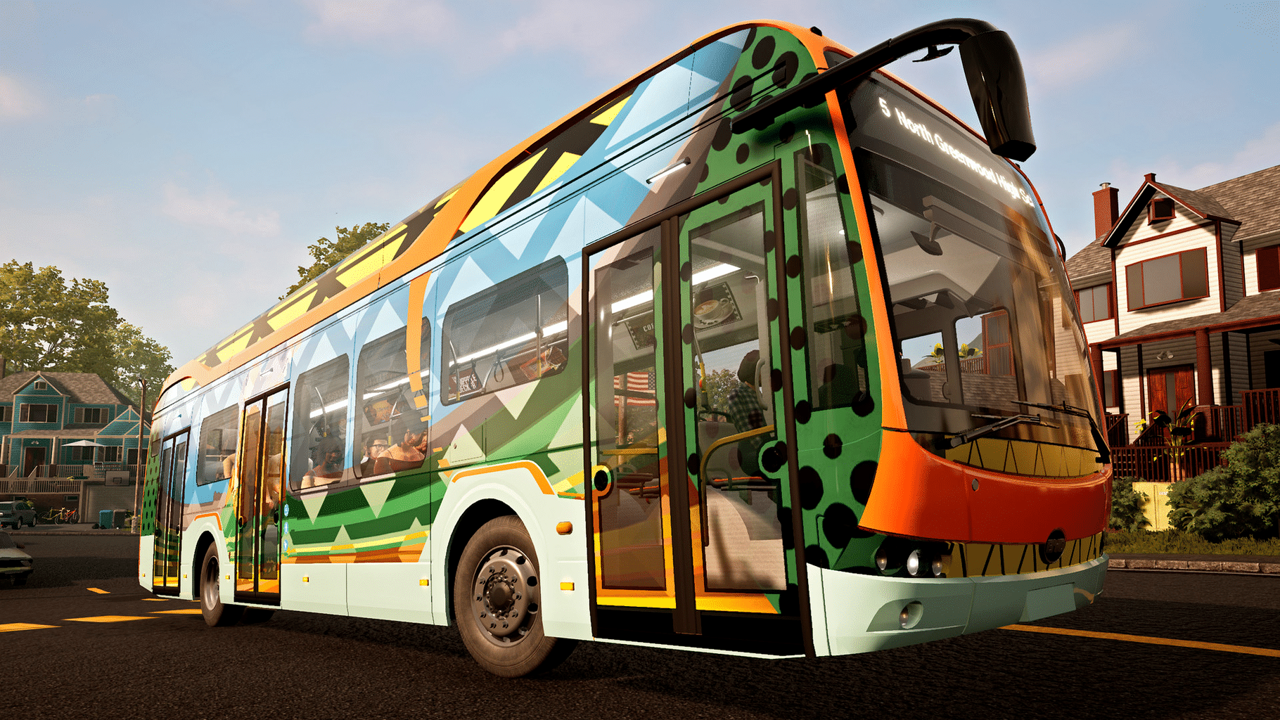 Bus Simulator 21: USA Skin Pack screenshot