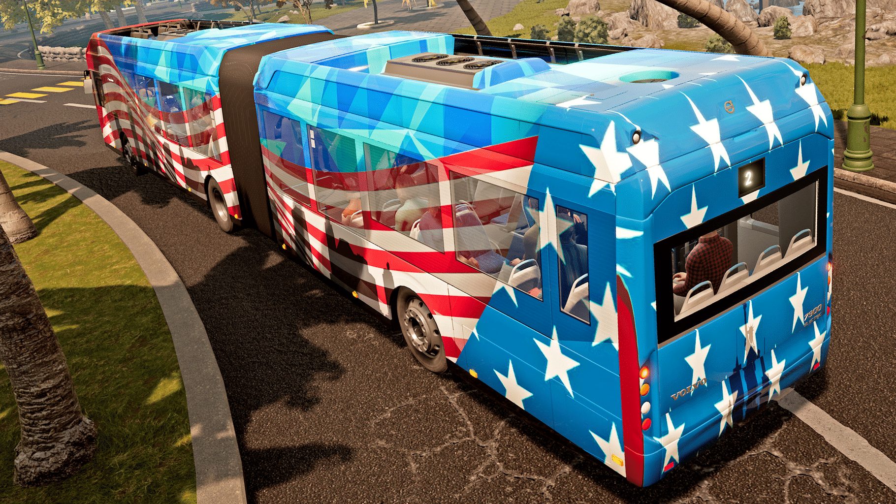 Bus Simulator 21: USA Skin Pack screenshot