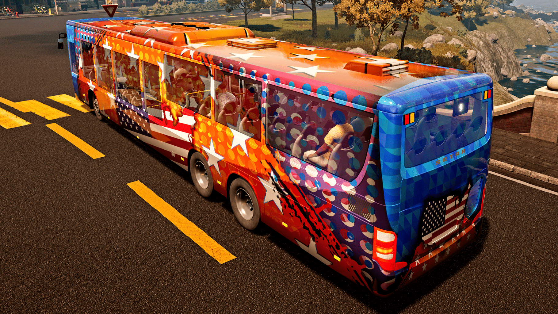 Bus Simulator 21: USA Skin Pack screenshot