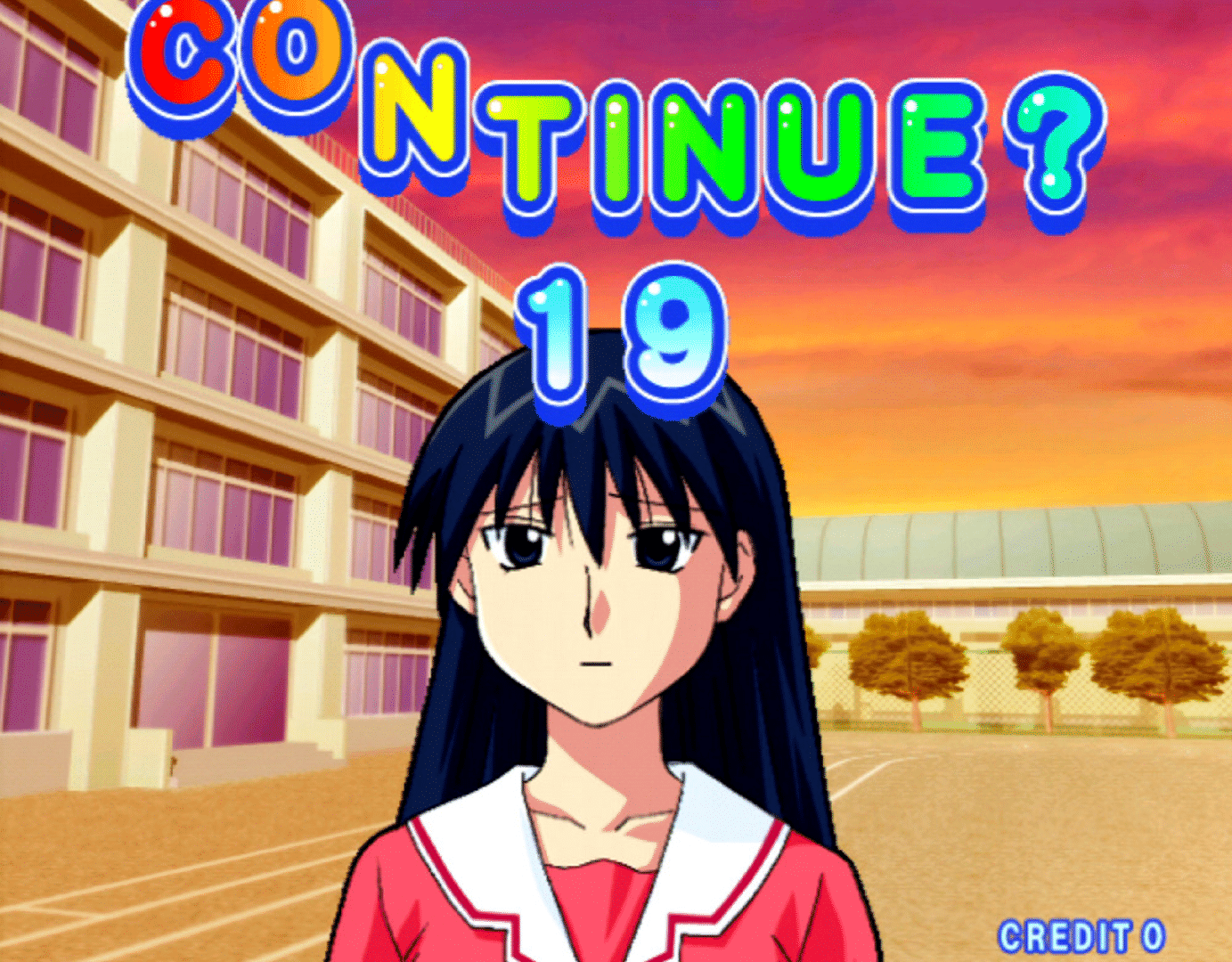 Azumanga Daioh Puzzle Bobble screenshot