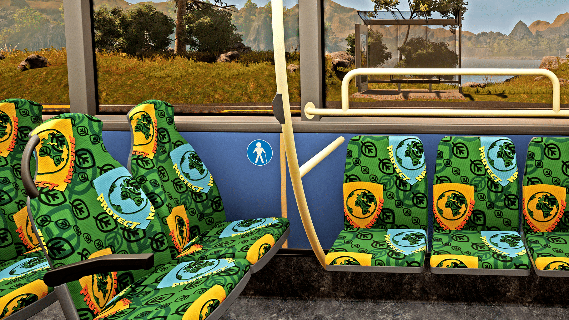 Bus Simulator 21: Protect Nature Interior Pack screenshot