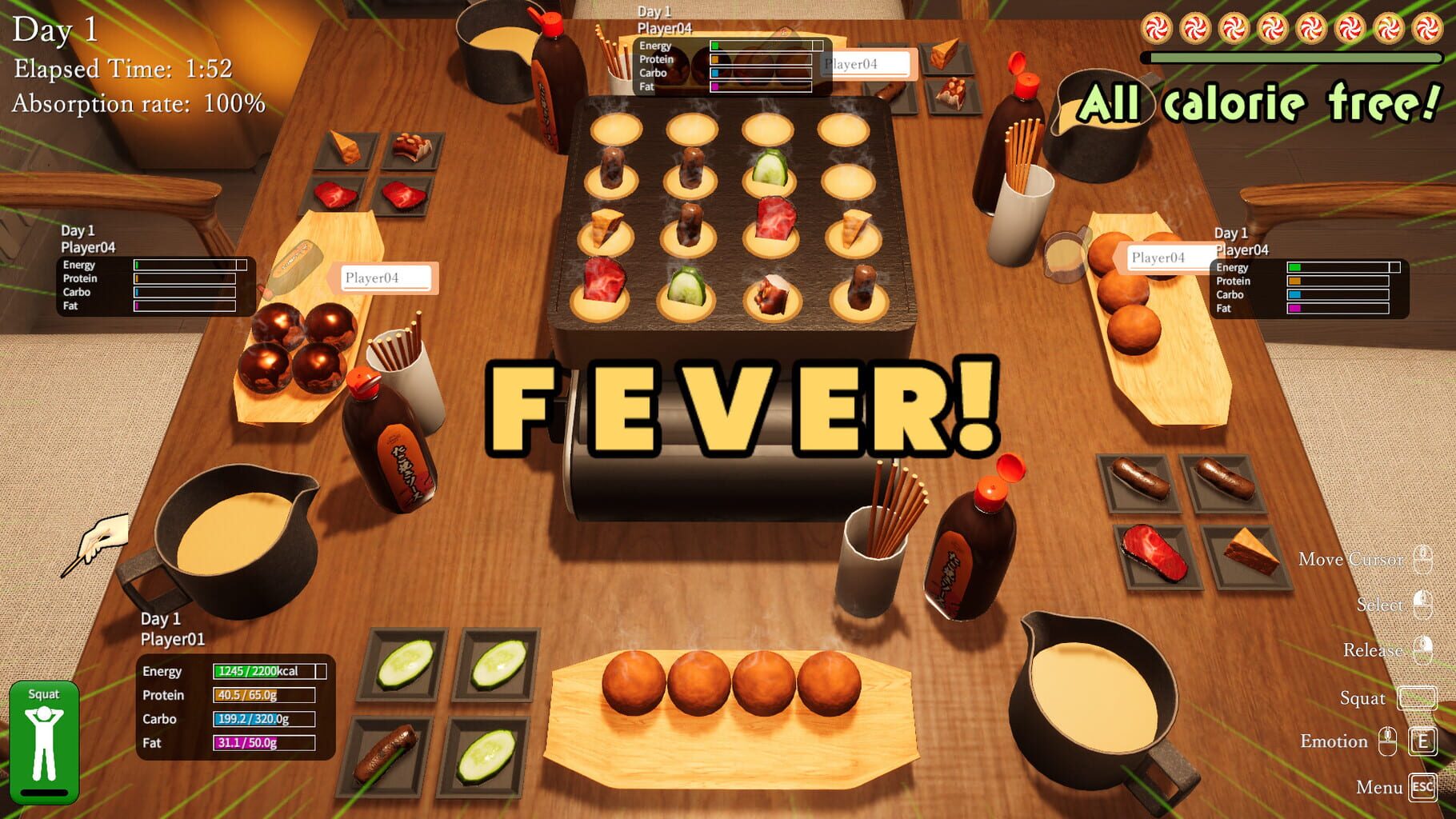 Takoyaki Party Survival screenshot