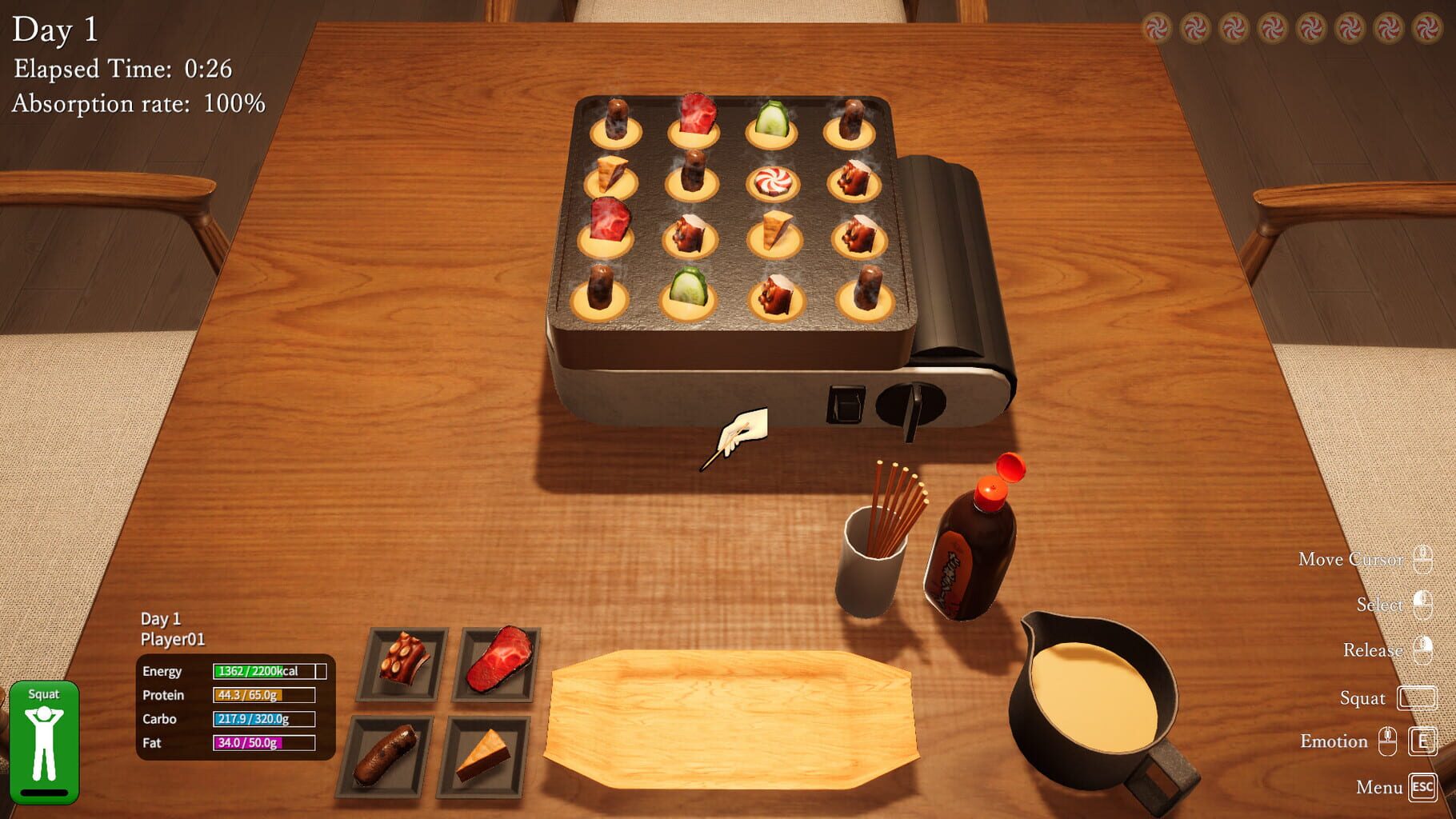 Takoyaki Party Survival screenshot