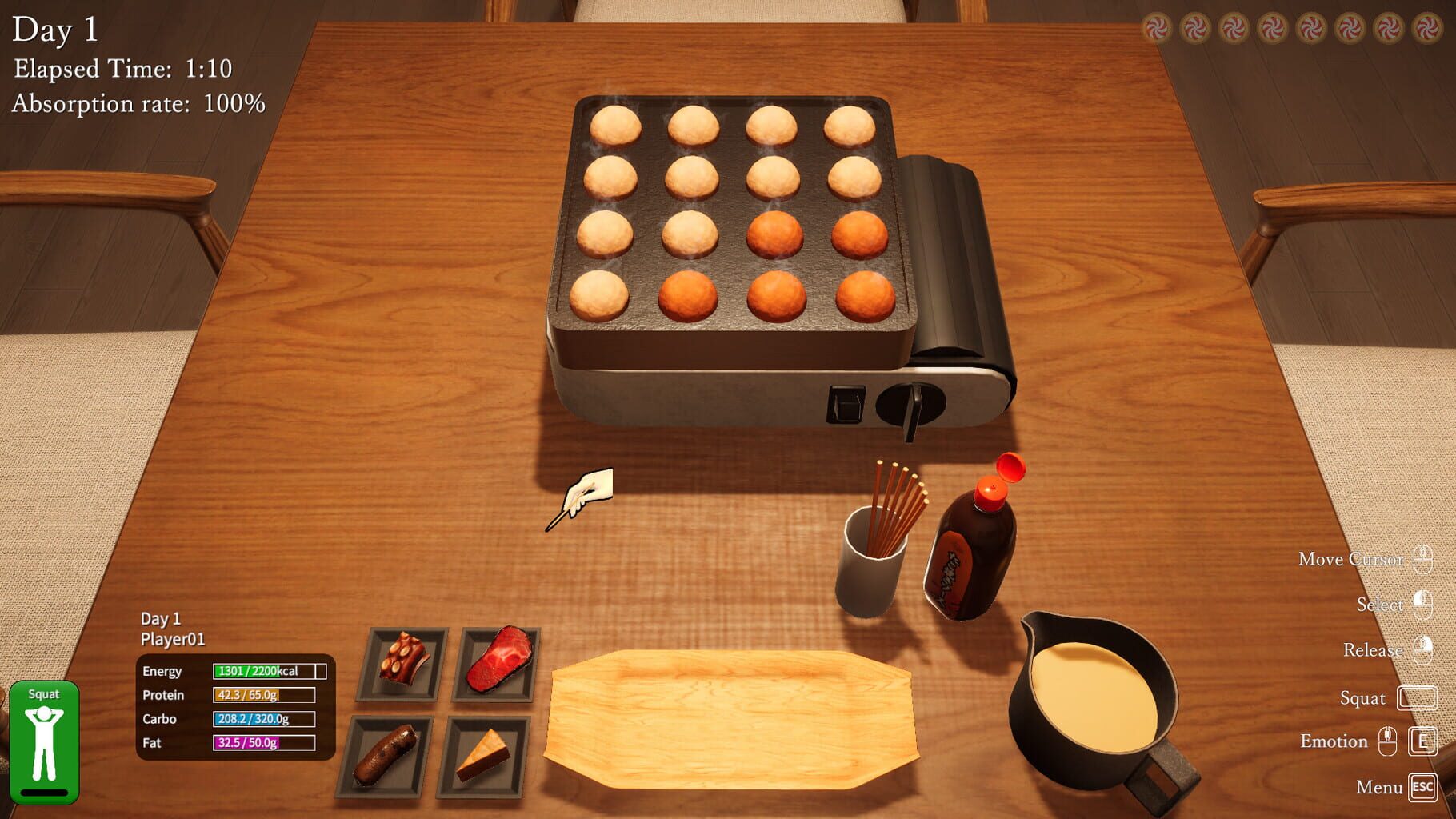 Takoyaki Party Survival screenshot