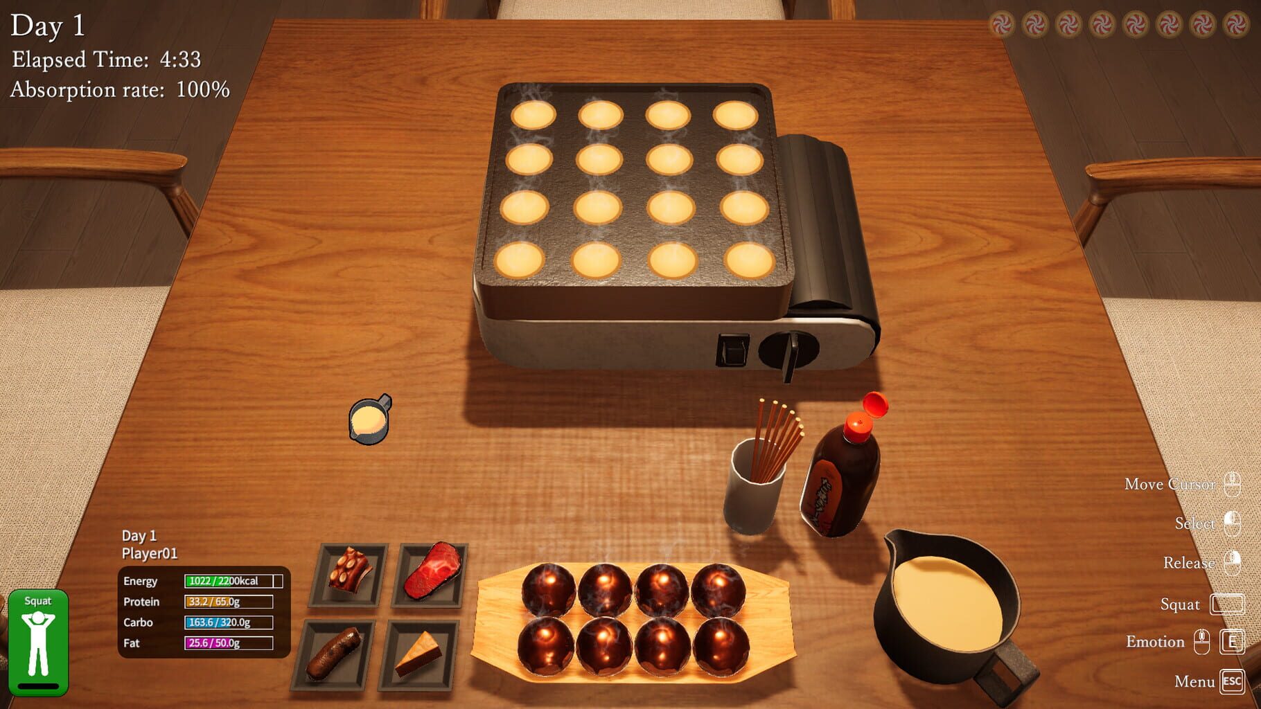 Takoyaki Party Survival screenshot