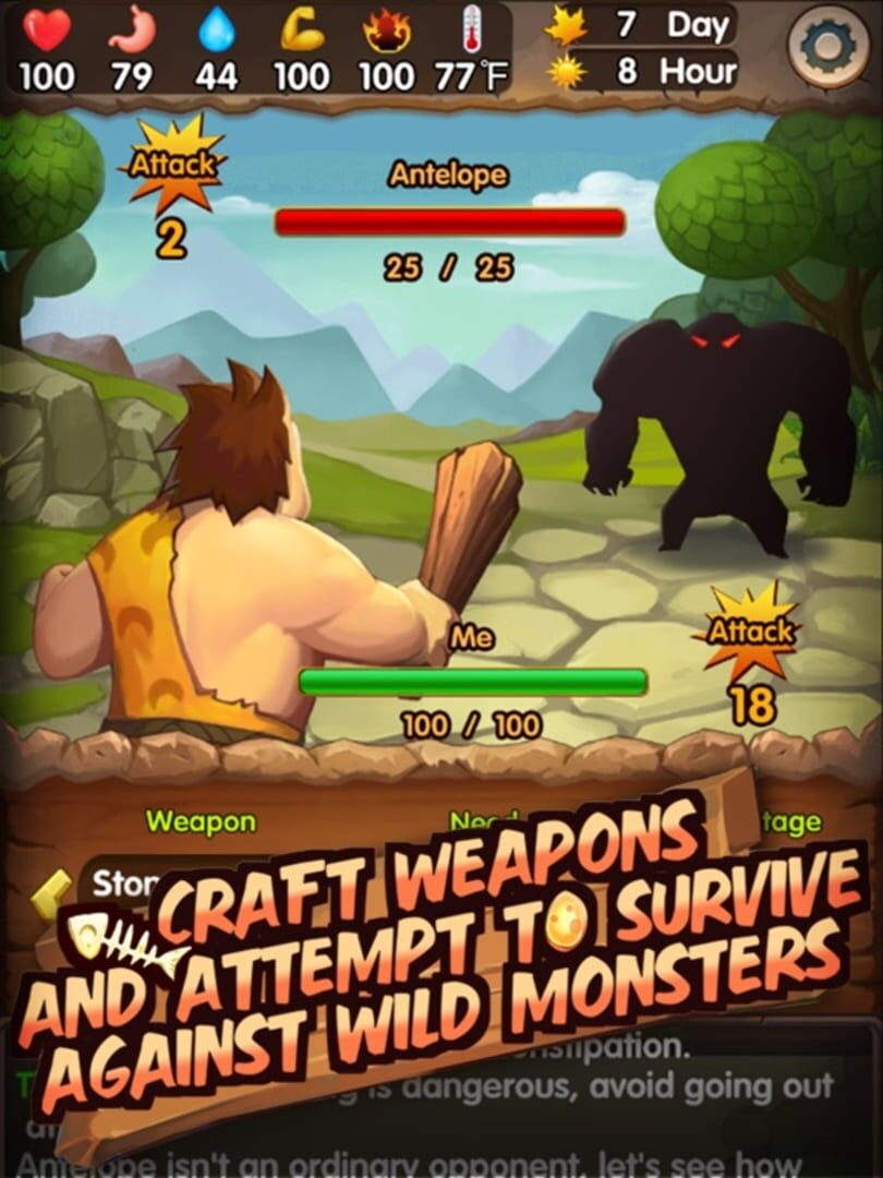 Survival of Primitive - Screenshot