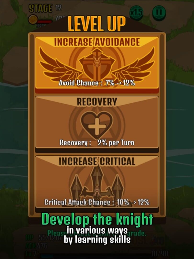 Amidakuji Knight - Screenshot