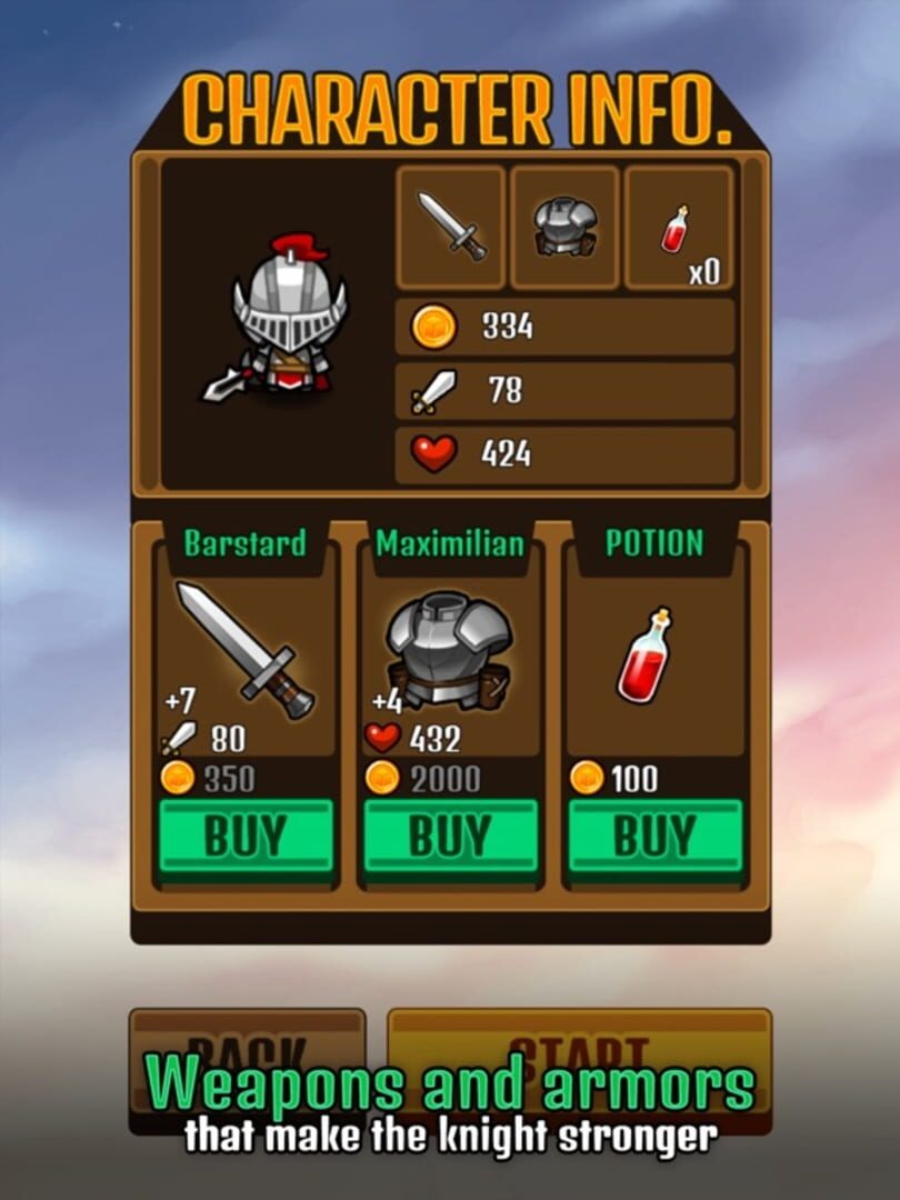 Amidakuji Knight - Screenshot