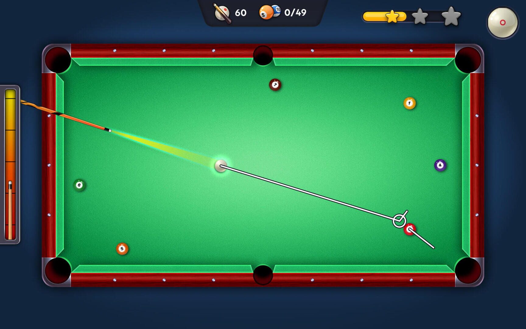Pool Trickshots Billiard - Screenshot