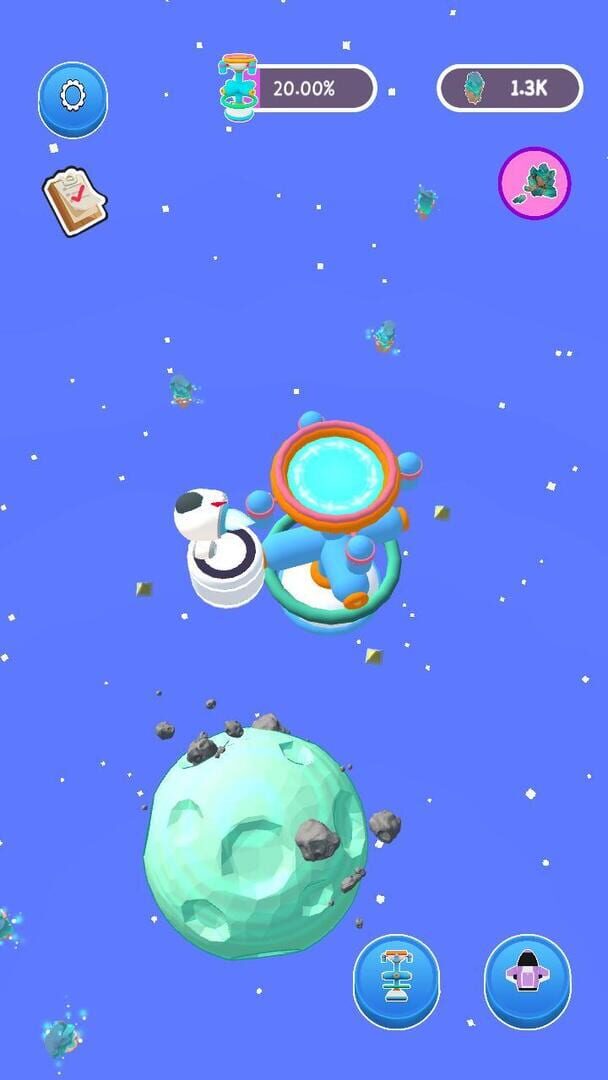 Idle Space Station - Screenshot