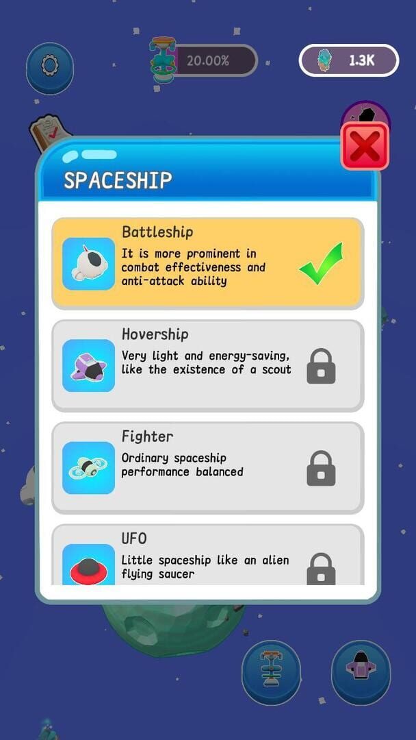 Idle Space Station - Screenshot
