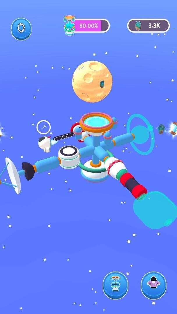 Idle Space Station - Screenshot