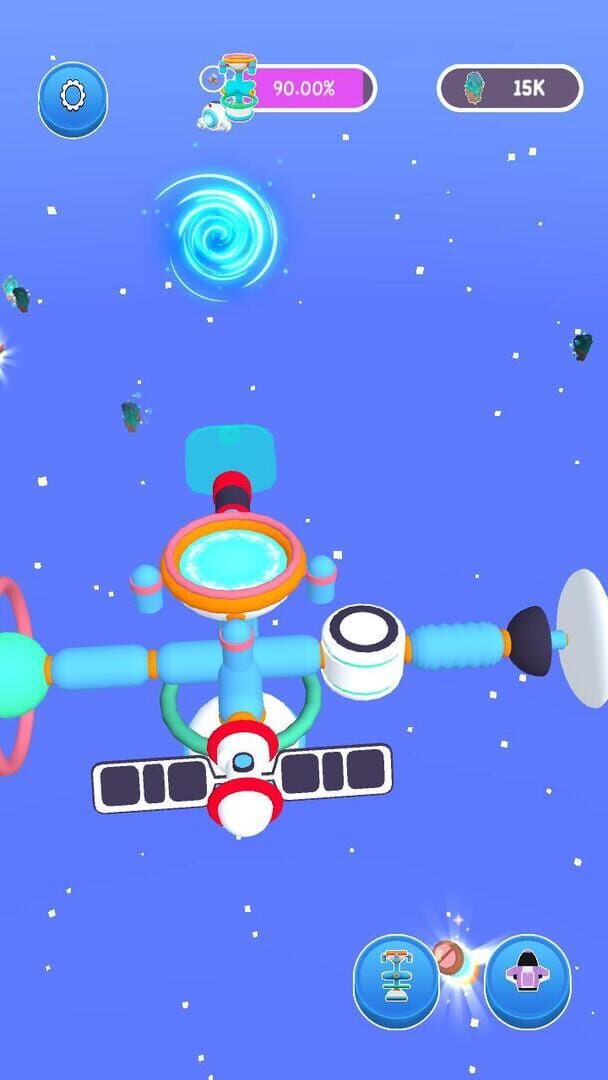 Idle Space Station - Screenshot