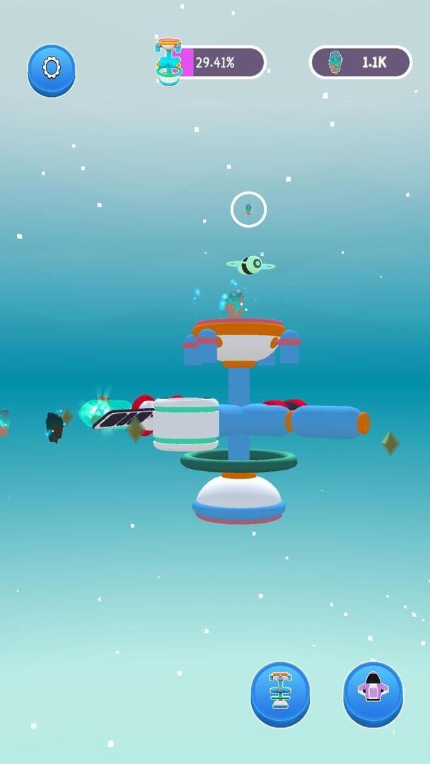 Idle Space Station - Screenshot