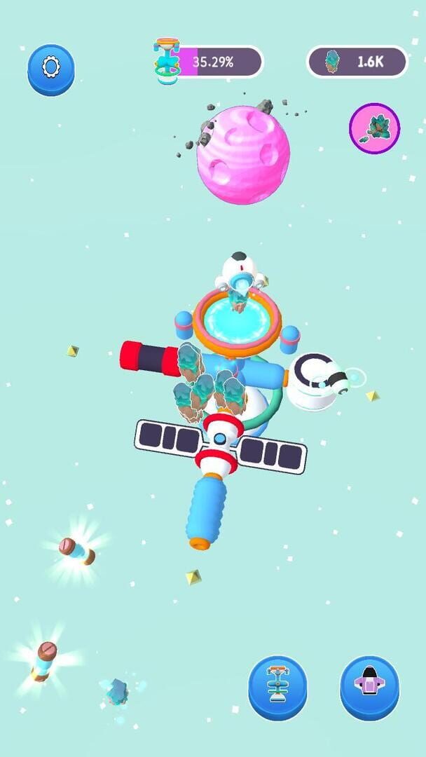 Idle Space Station - Screenshot