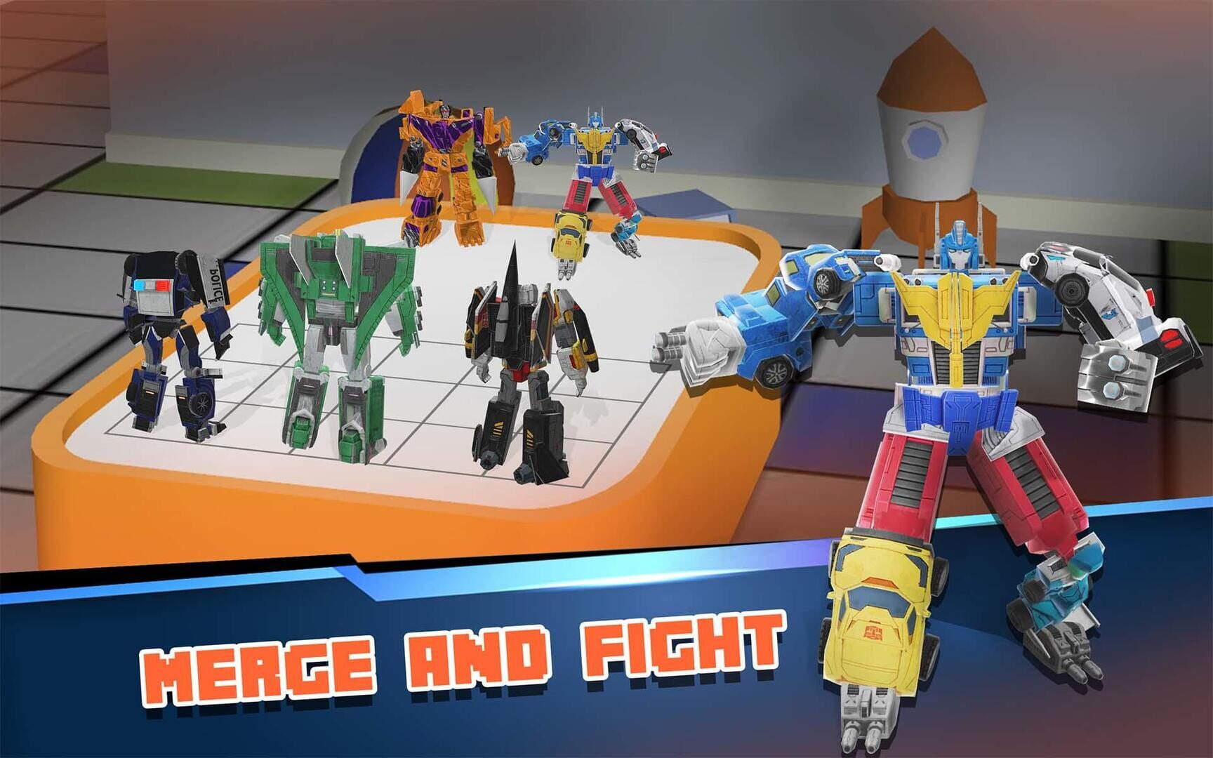 Superhero Robot Merge Master - Screenshot