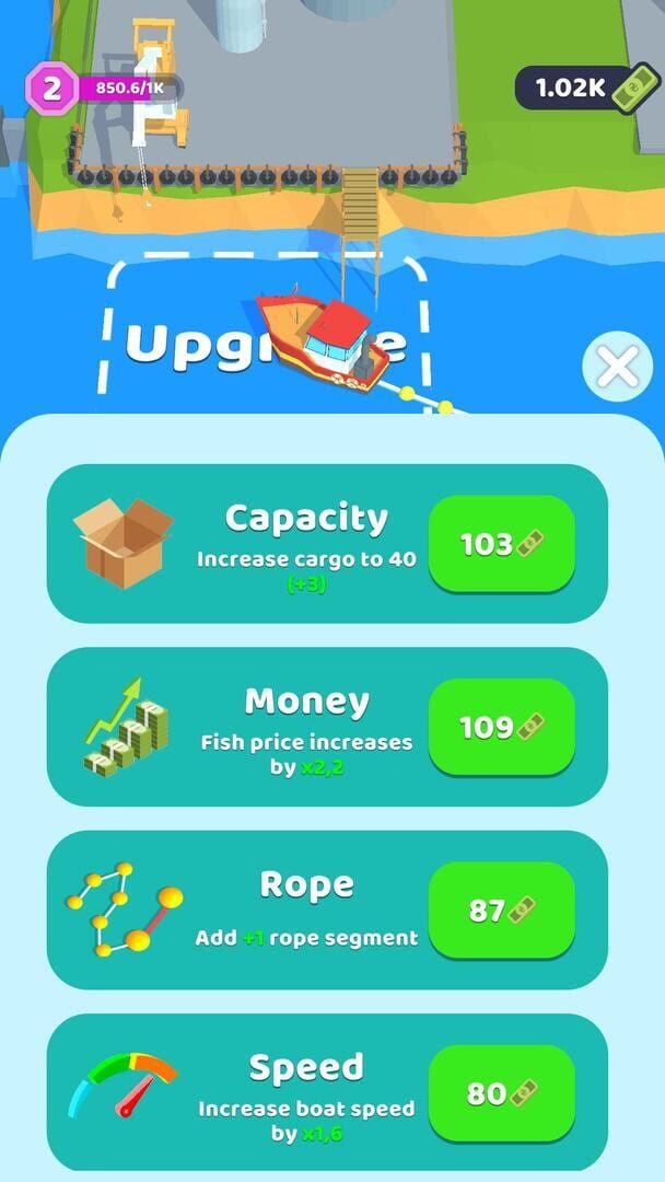 Circle the Fish - Screenshot