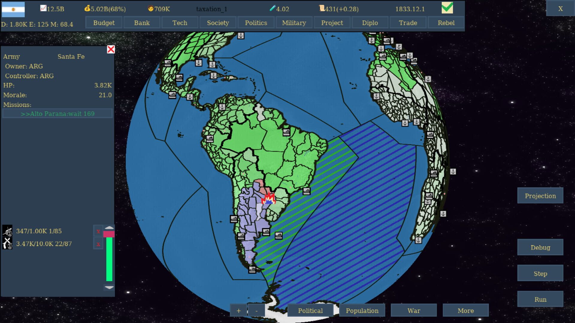 Across the Globe - Screenshot