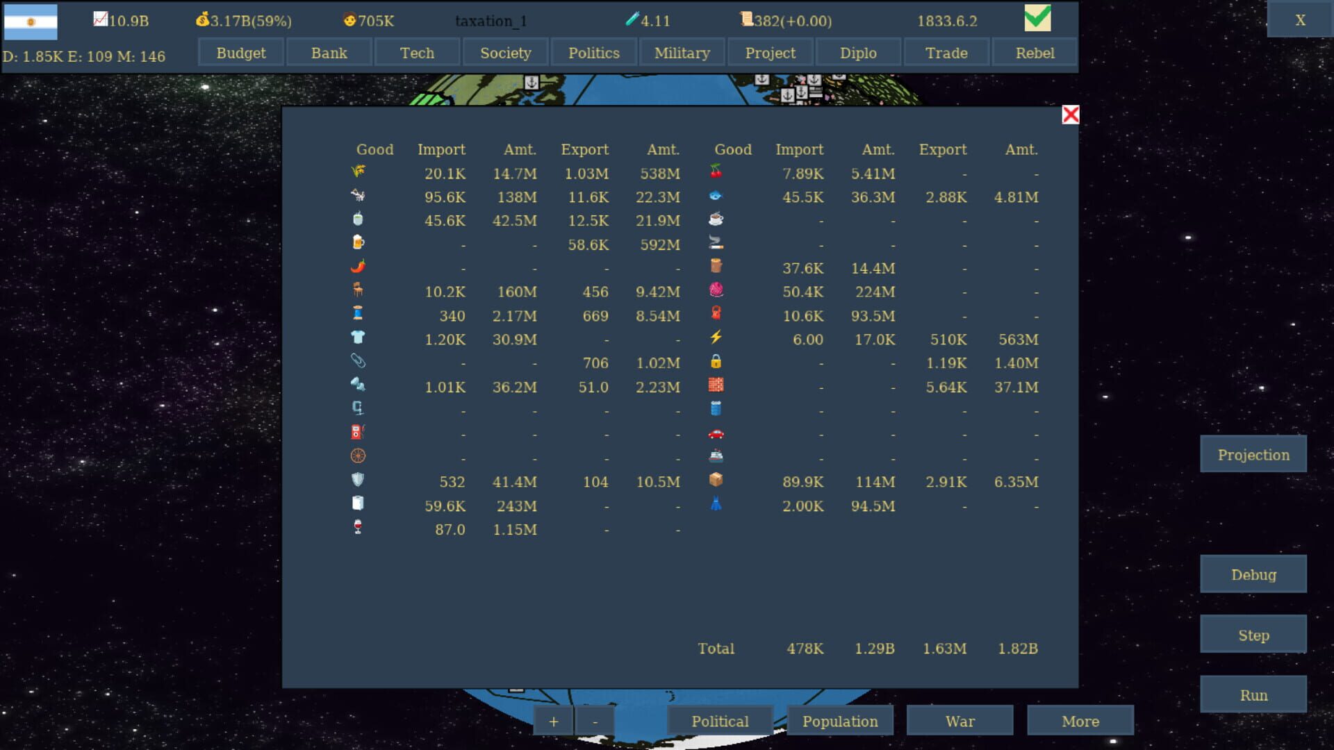 Across the Globe - Screenshot